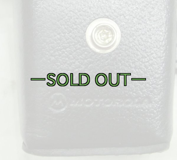 画像4: モトローラ　ラジオポーチ　レザー　NTN8381C (4)