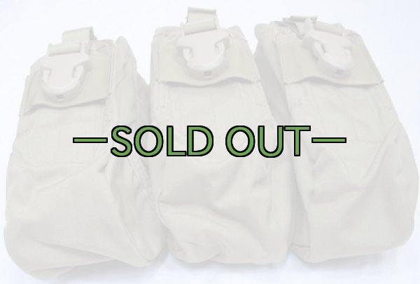 画像4: EAGLE　AK/M4　トリプル　3マグポーチ　薄手　カーキ V2 (4)