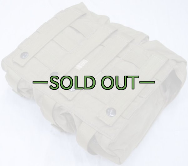 画像6: EAGLE　AK/M4　トリプル　3マグポーチ　薄手　カーキ V2 (6)