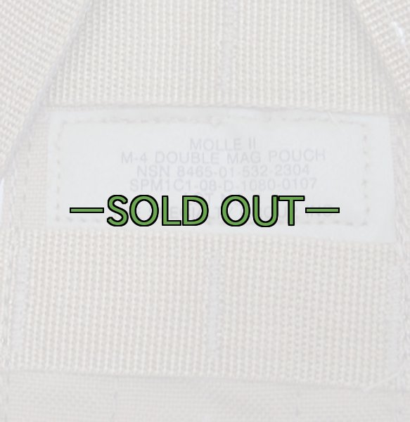 画像4: MOLLE M4ダブルマグポーチ　コヨーテ (4)