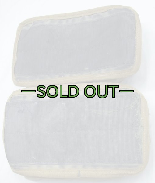 画像4: ダブルスモークグレネードポーチ2個　ベロクロ　コヨーテ (4)