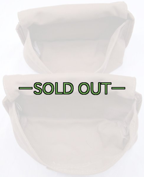 画像5: ダブルスモークグレネードポーチ2個　ベロクロ　コヨーテ (5)