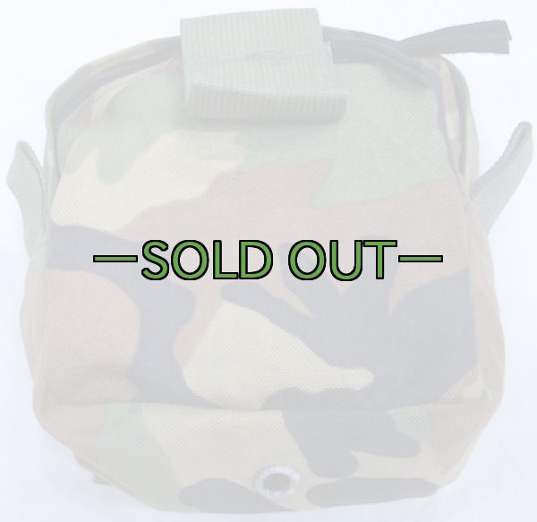 画像2: MOLLE  メディックポーチ　ウッドランド (2)