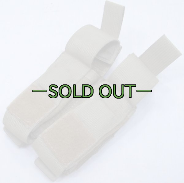 画像3: タクティカルテイラー　ダブルピストルマグポーチ　マグネット入り　コヨーテ (3)