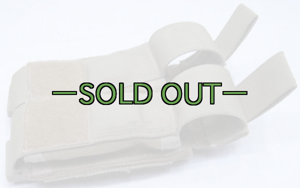 画像4: タクティカルテイラー　ダブルピストルマグポーチ　マグネット入り　コヨーテ (4)