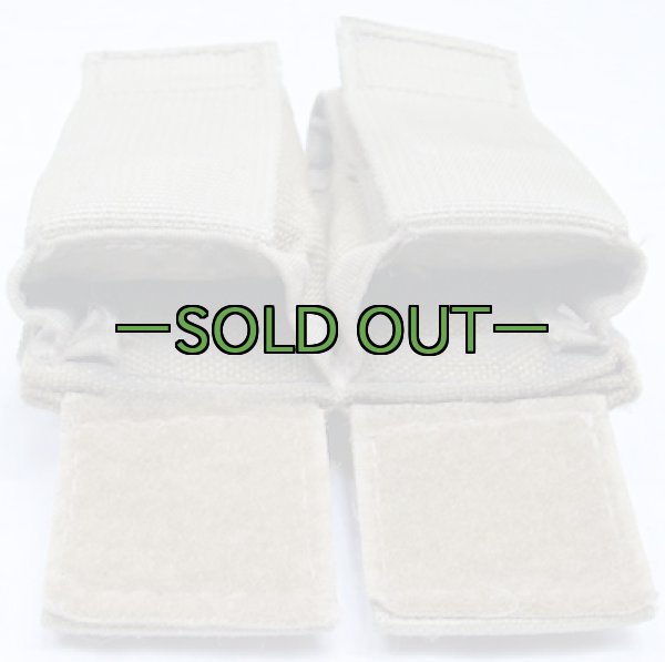 画像5: タクティカルテイラー　ダブルピストルマグポーチ　マグネット入り　コヨーテ (5)