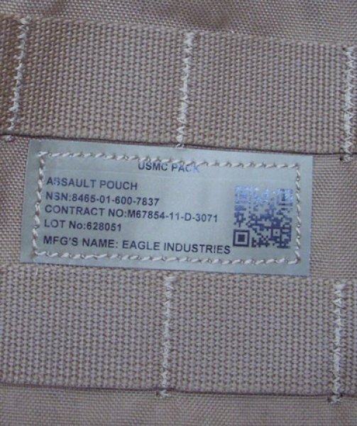 画像5: アサルトポーチ　コヨーテ　USMC PACK EAGLE Propper (5)