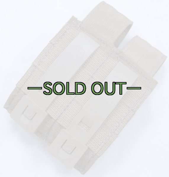 画像3: タクティカルテイラー　ダブルピストルマグポーチ　カイデックス入り　コヨーテ (3)