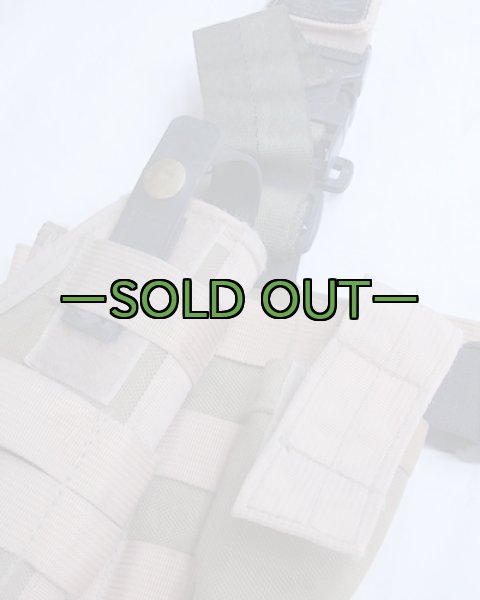 画像6: タクティカルティラー　レッグホルスター＆ポーチ　デザート系 (6)