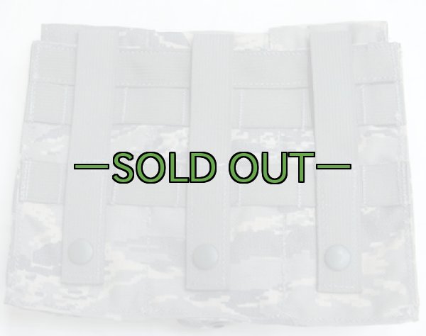 画像2: 3連M4ダブルマグポーチ　ABU (2)