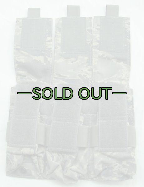 画像7: 3連M4ダブルマグポーチ　ABU (7)