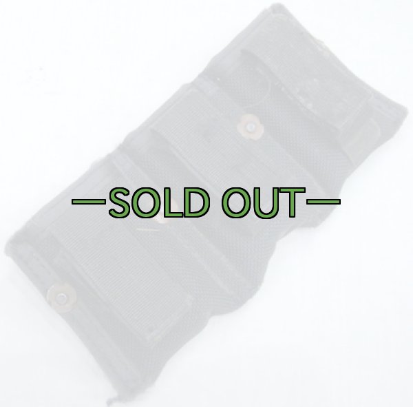 画像2: EAGLEトリプルピストルマグポーチ　黒 (2)