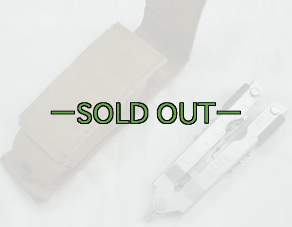 画像5: レザーマンポーチ　ナイロン　コヨーテ (5)