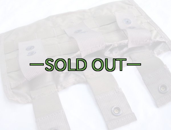 画像5: EAGLE　3連　M4ダブルマグポーチ　薄手　カーキ V2 (5)