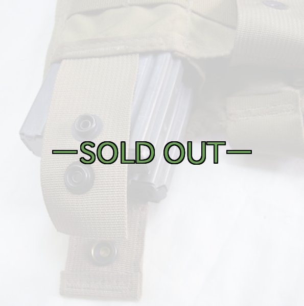 画像6: EAGLE　3連　M4ダブルマグポーチ　薄手　カーキ V2 (6)