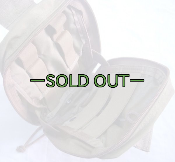 画像6: EAGLE　メディックポーチ　薄手　カーキ　V2 (6)