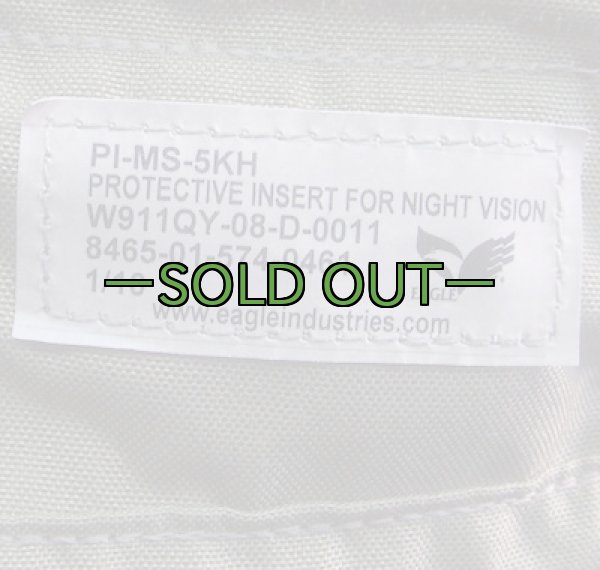 画像3: PVS-14収納ポーチ　パッド　カーキ　イーグル　薄手 (3)