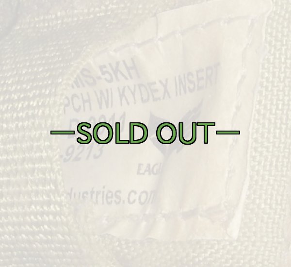 画像5: 9mmピストルマグポーチ　カーキ　EAGLE (5)