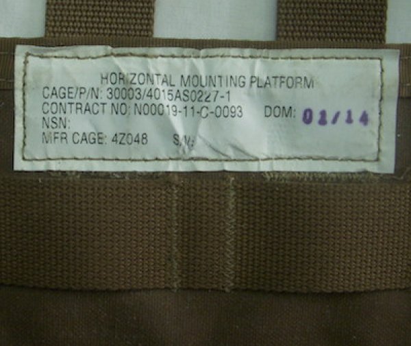 画像3: ヘリクルーベスト用ポーチ　ホリゾンタルパネル　コヨーテ (3)