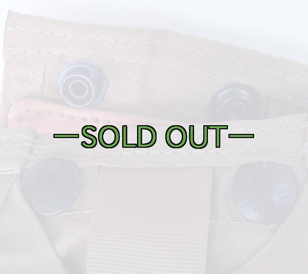 画像8: ヘリクルーベスト用ポーチ　サバイバルナイフポーチ　コヨーテ (8)