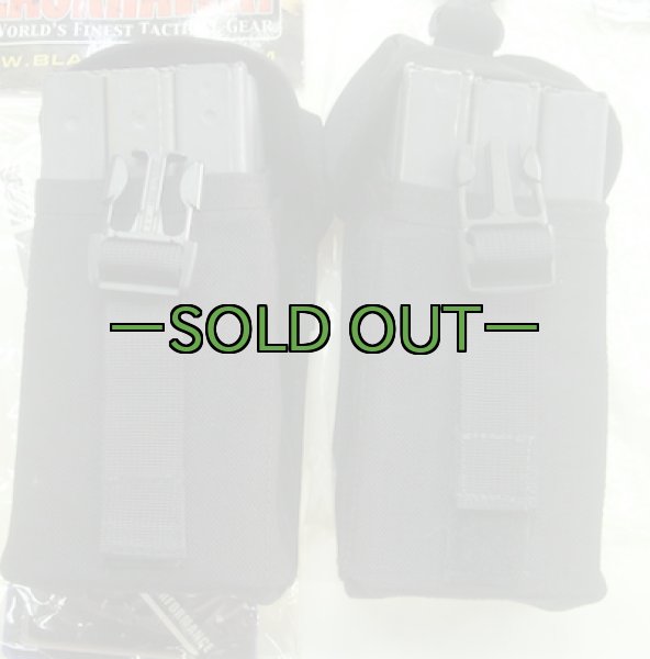 画像8: BHI　M4トリプルマグポーチ　黒 (8)