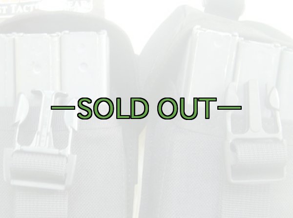 画像9: BHI　M4トリプルマグポーチ　黒 (9)