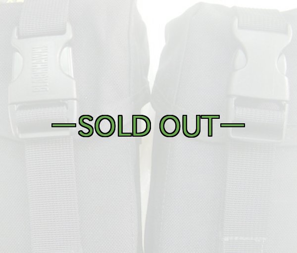 画像4: BHI　M4トリプルマグポーチ　黒 (4)