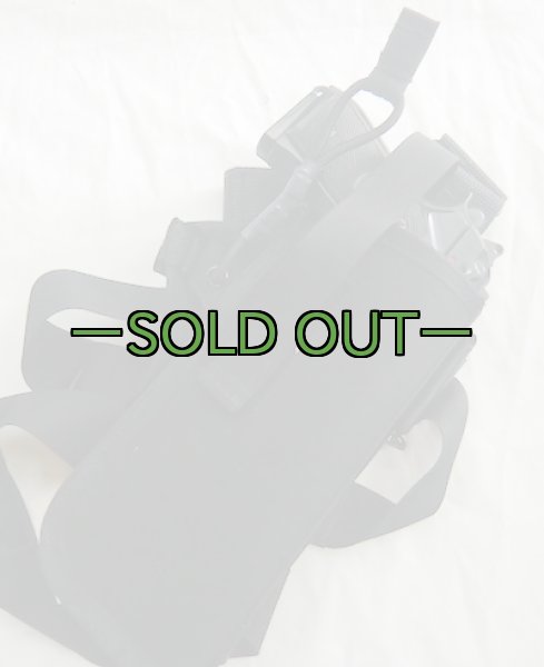 画像5: 詳細不明レッグホルスター黒　右　ベレッタ等 (5)