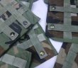 画像9: MOLLE 3連M4マグポーチ　ウッドランド (9)
