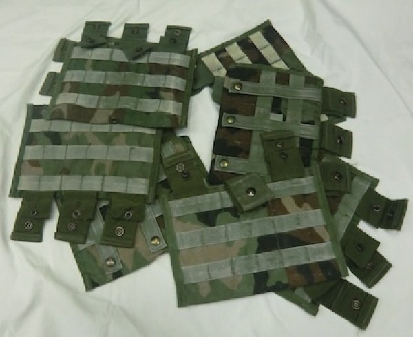 画像7: MOLLE 3連M4マグポーチ　ウッドランド (7)