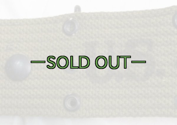 画像4: M1936　ピストルベルト　OD　コットン　40年代 (4)