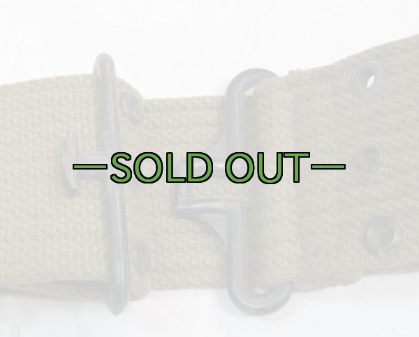 画像3: M1936　ピストルベルト　OD　コットン　40年代 (3)