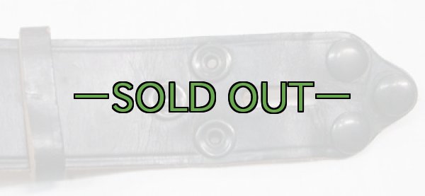 画像3: 軍用レザーベルト　W36　バックルなし (3)