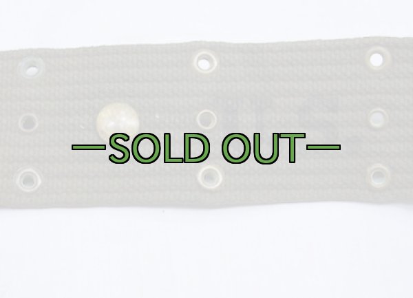 画像3: M1936　ピストルベルト　OD　コットン　50年代　中古上 (3)