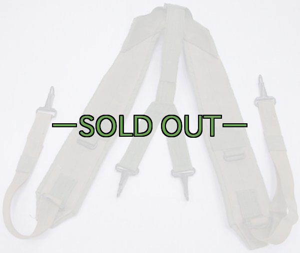 画像2: Y型サスペンダー　ナイロン　70年代　中古上 (2)