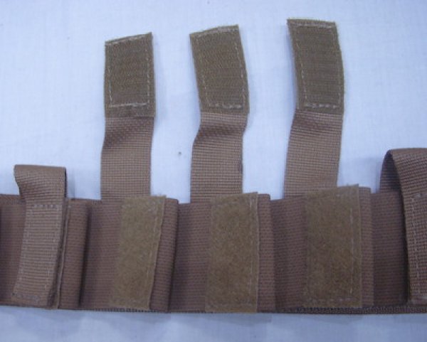 画像10: タクティカルテイラー　40mm12連ベルト　コヨーテ (10)