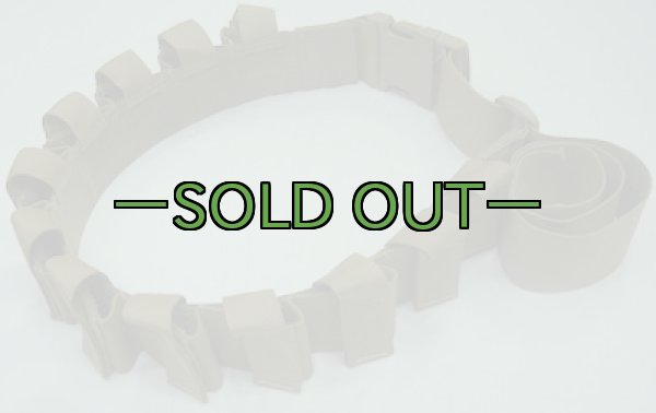 画像2: タクティカルテイラー　40mm12連ベルト　コヨーテ (2)