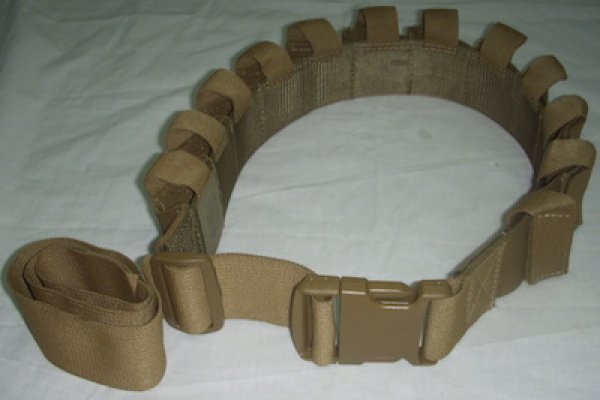 画像3: タクティカルテイラー　40mm12連ベルト　コヨーテ (3)