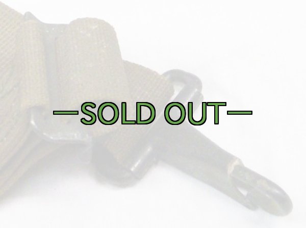 画像3: ライトウェイトリュック用ウエストストラップ　60年代　極上　OD (3)