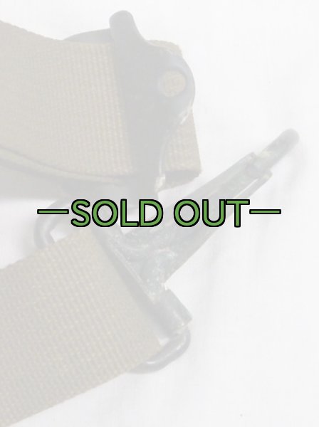 画像4: ライトウェイトリュック用ウエストストラップ　60年代　極上　OD (4)