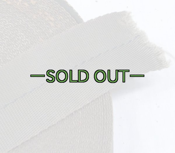 画像3: 軍用平ヒモ　幅45mm　ナイロン　ライン入り　60〜70年代 (3)