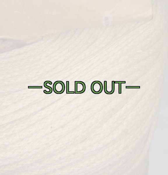 画像4: 軍用丸ヒモ　直径4mm　コットン　50〜60年代 (4)