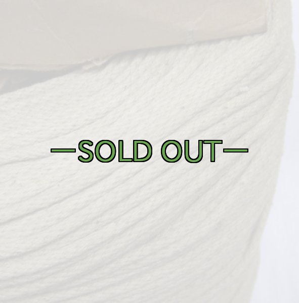 画像5: 軍用丸ヒモ　直径4mm　コットン　50〜60年代 (5)