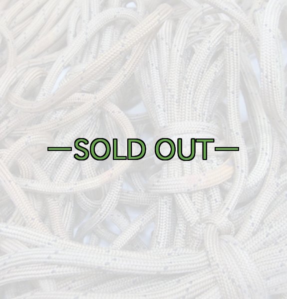 画像2: パラシュートコード　黒点入り　ブラックチップ　ヤケ (2)