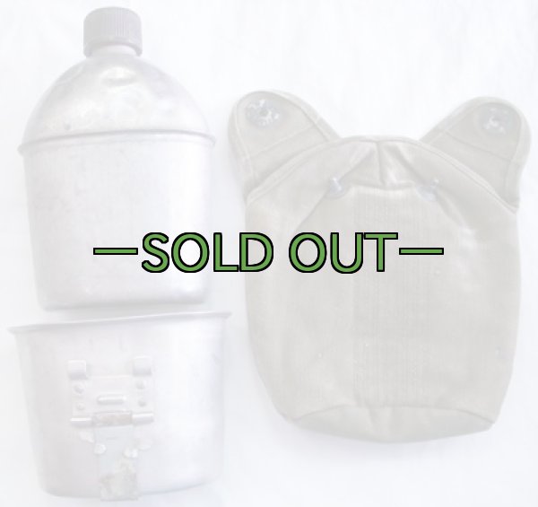 画像2: WW2頃　1QT水筒セット　中古良品01 (2)