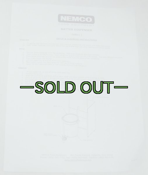 画像16: ウォータージャグ　バターディスペンサー　NEMCO　品番7050 (16)