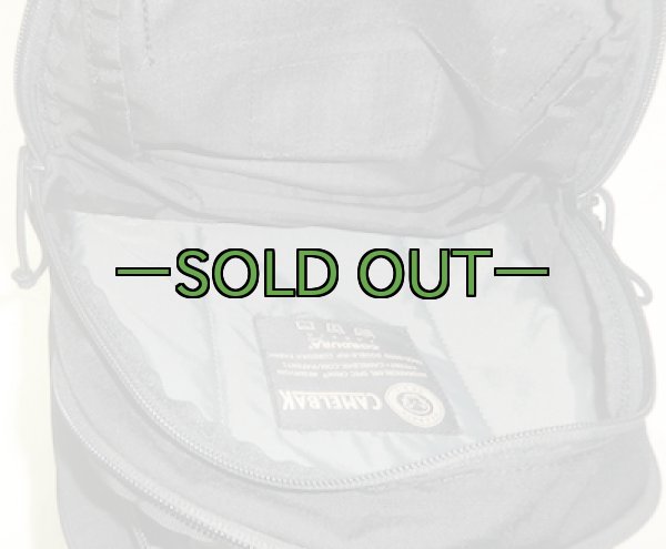 画像13: 黒　キャメルバック　水袋なし　MULE　500D　リップストップ (13)