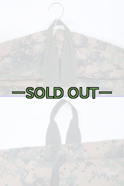 画像4: スーツバッグ　ケース　MARPAT　ウッド　黒ジッパー (4)