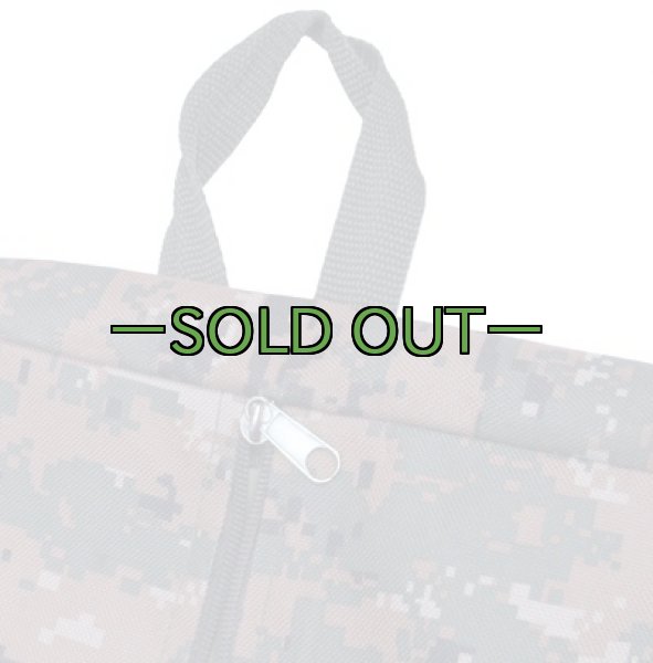 画像3: スーツバッグ　ケース　MARPAT　ウッド　シルバージッパー (3)