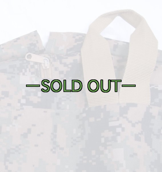 画像4: スーツバッグ　ケース　MARPAT　ウッド　ブラウンジッパー (4)